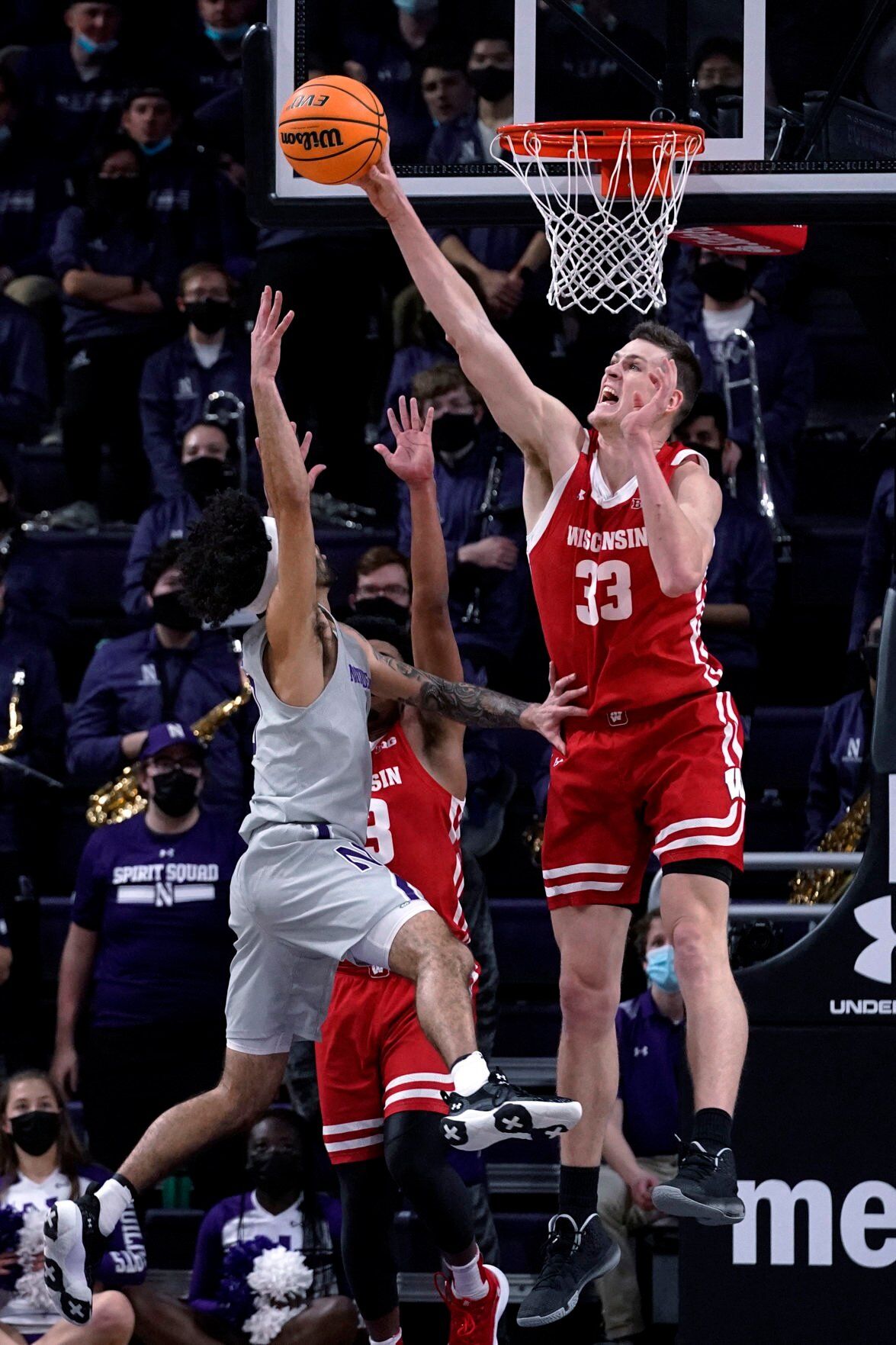 Wisconsin Northwestern Basketball
